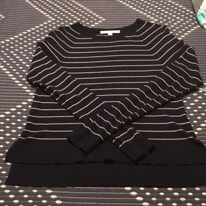 Sale! Adorable Loft Sweater. Navy/white!